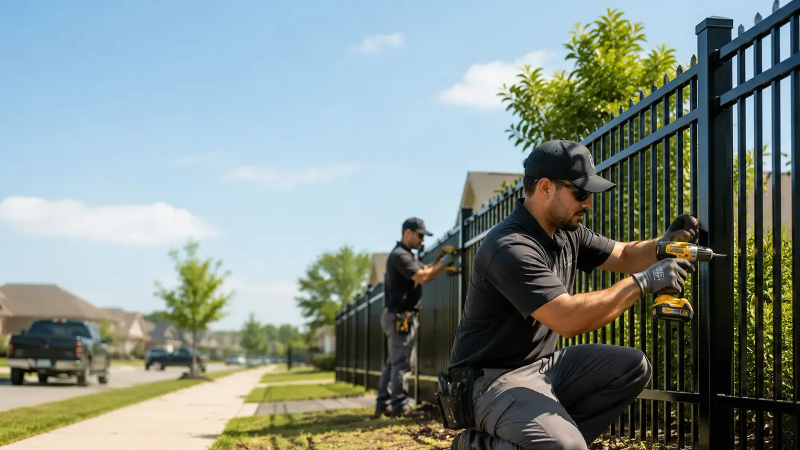 Metal Fence Installation in Waverly, KY